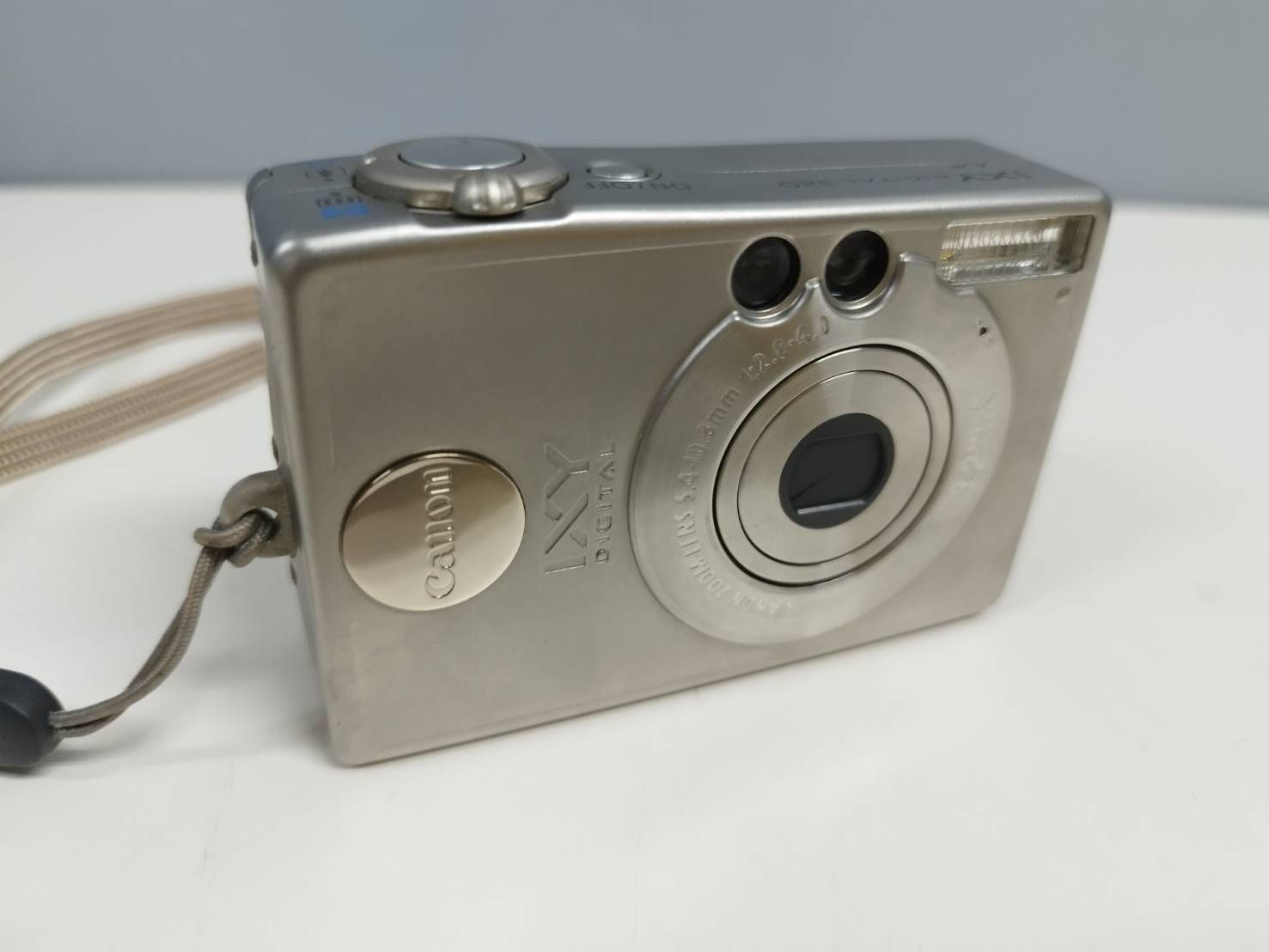 ジャンク】Canon IXY DIGITAL 320/PC1037/コンパクトデジタルカメラ