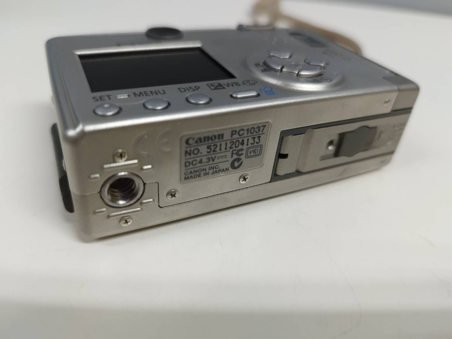 ジャンク】Canon IXY DIGITAL 320/PC1037/コンパクトデジタルカメラ