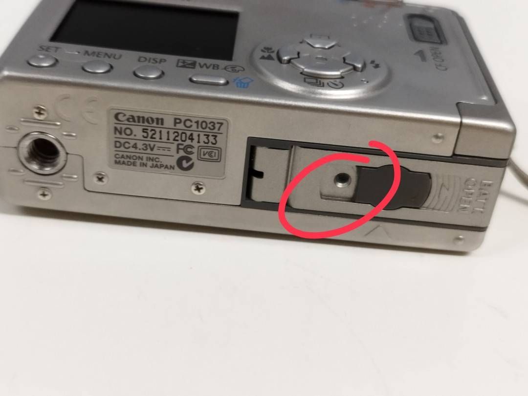 【ジャンク品】Canon デジタルカメラ　PC1249 ジャンク】Canon IXY DIGITAL 320/PC1037/コンパクトデジタルカメラ