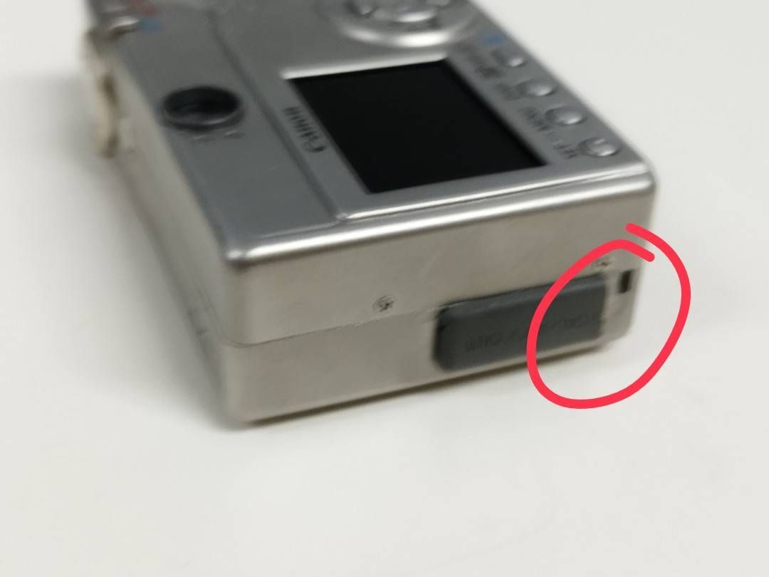 ジャンク】Canon IXY DIGITAL 320/PC1037/コンパクトデジタルカメラ