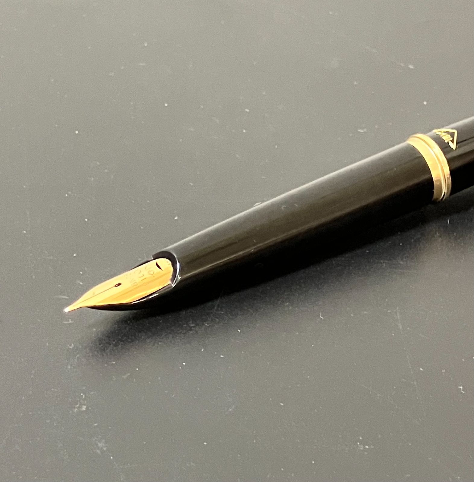 33365】PILOT パイロット Elite エリート 18K 万年筆 インク無し 筆記