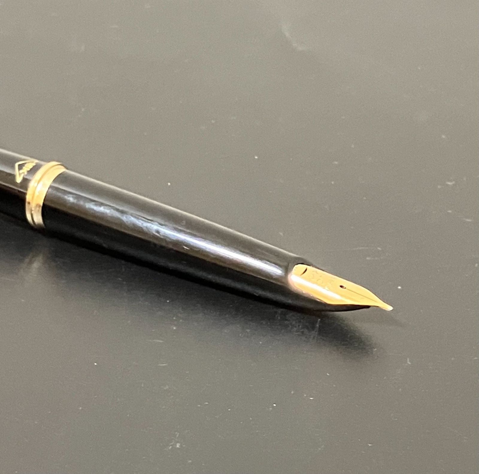 33365】PILOT パイロット Elite エリート 18K 万年筆 インク無し 筆記