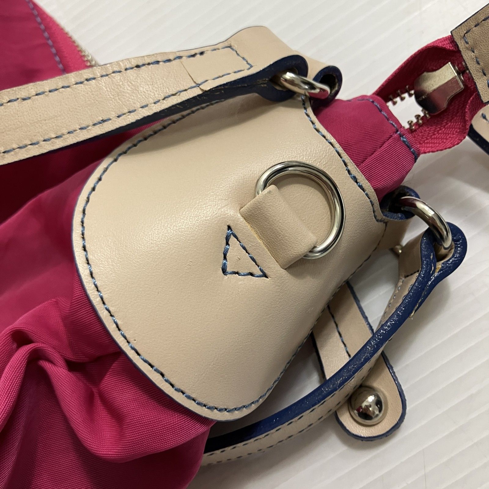 ◇ HAMANO ハマノ ハンドバッグ トートバッグ レザーハンドル ブランド