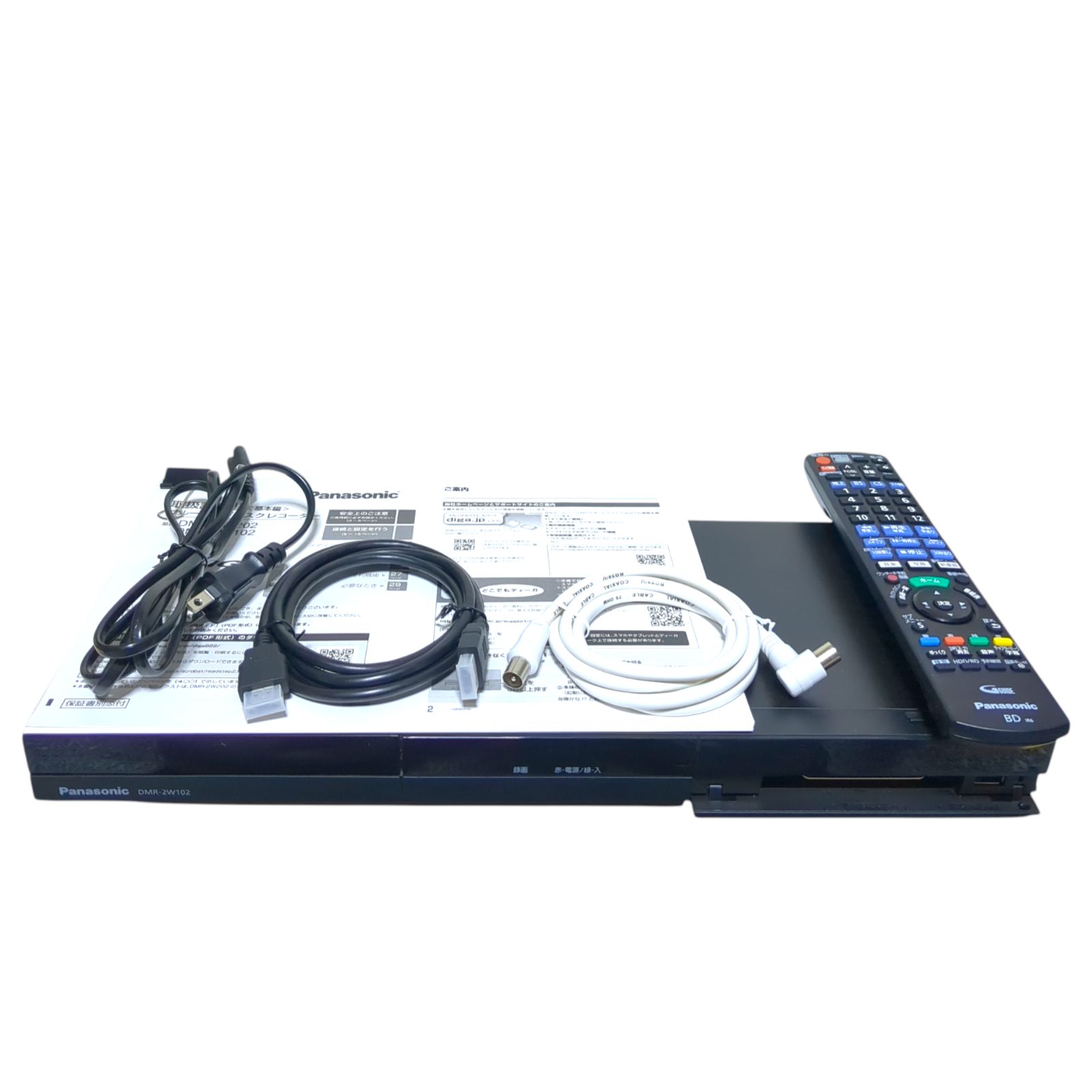 ★美品★動作良好★Panasonic DMR-2W102