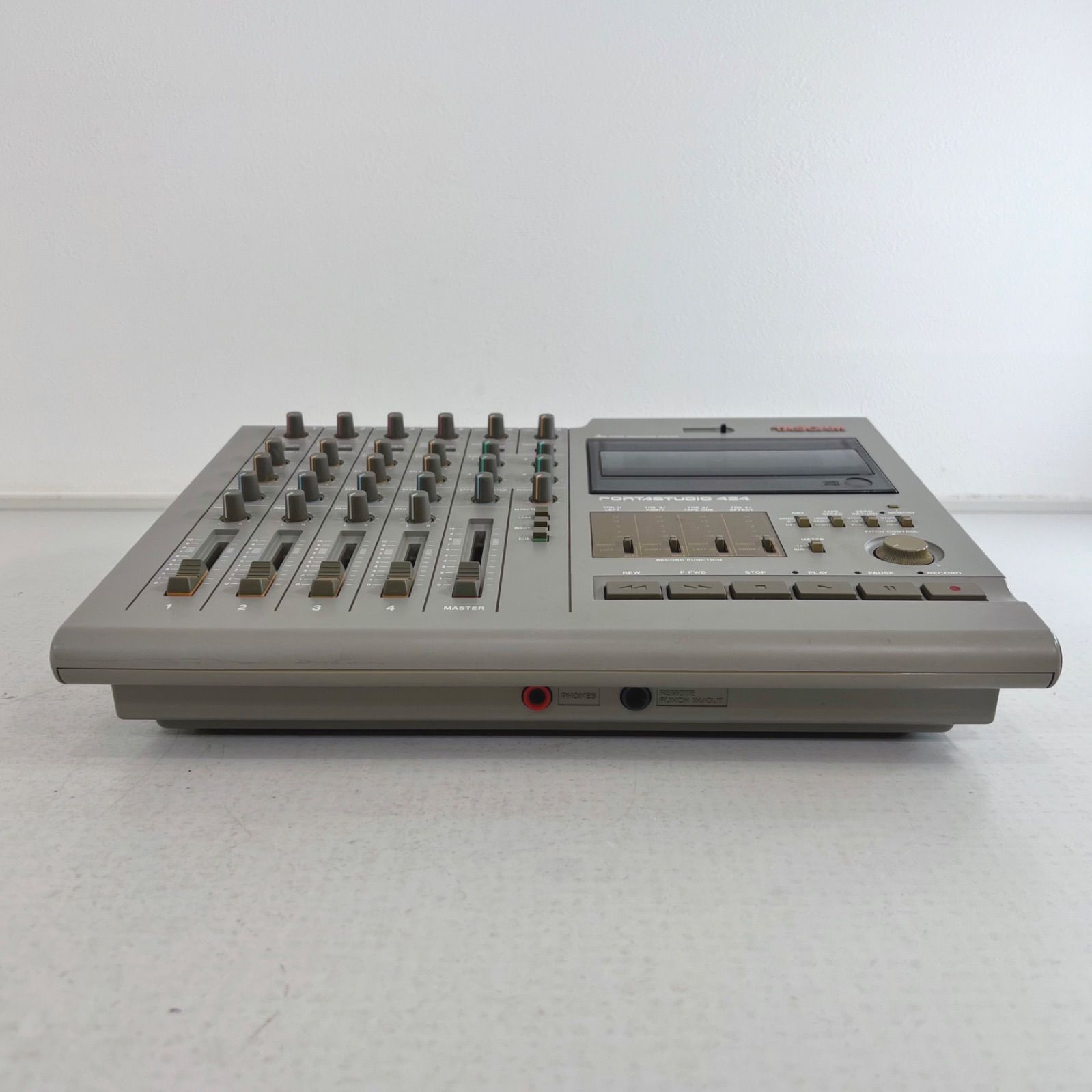 通電確認済】TASCAM タスカム PORTASTUDIO 424 PA機器 マルチトラック