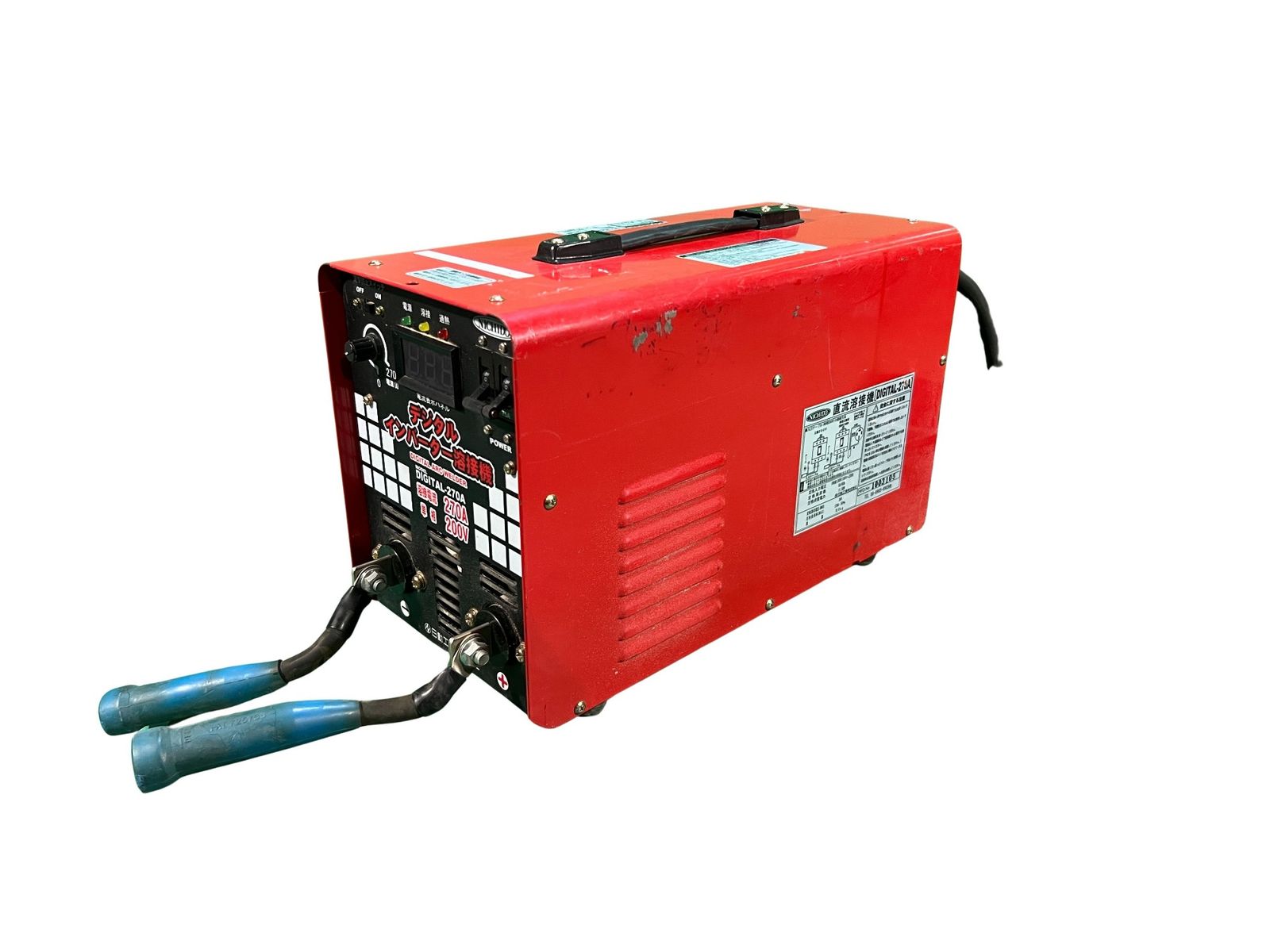 ☆中古品☆NICHIDO 日動工業 単相200V デジタルインバーター溶接機 DIGITAL-270A 本体 直流溶接機 インバータ溶接機 アーク溶接機125867