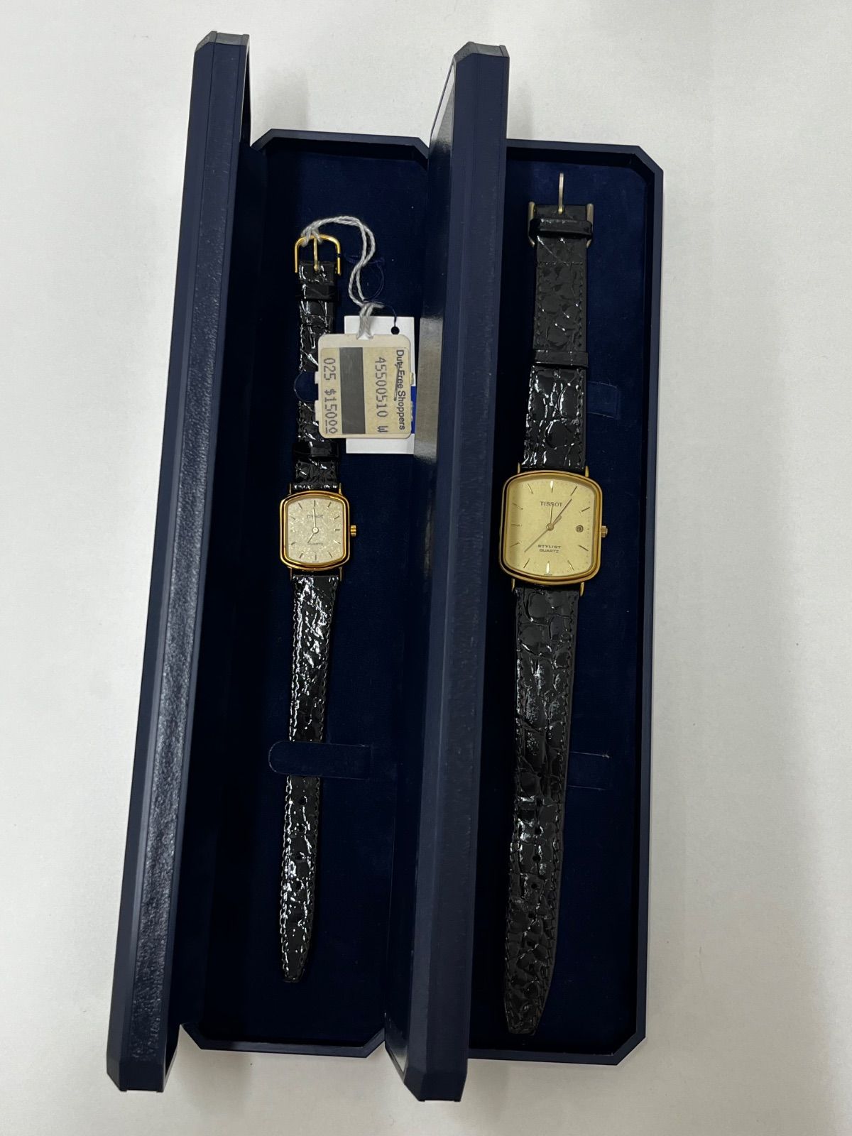 TISSOT ティソ 腕時計 クォーツ ペアウォッチ 不動 箱付