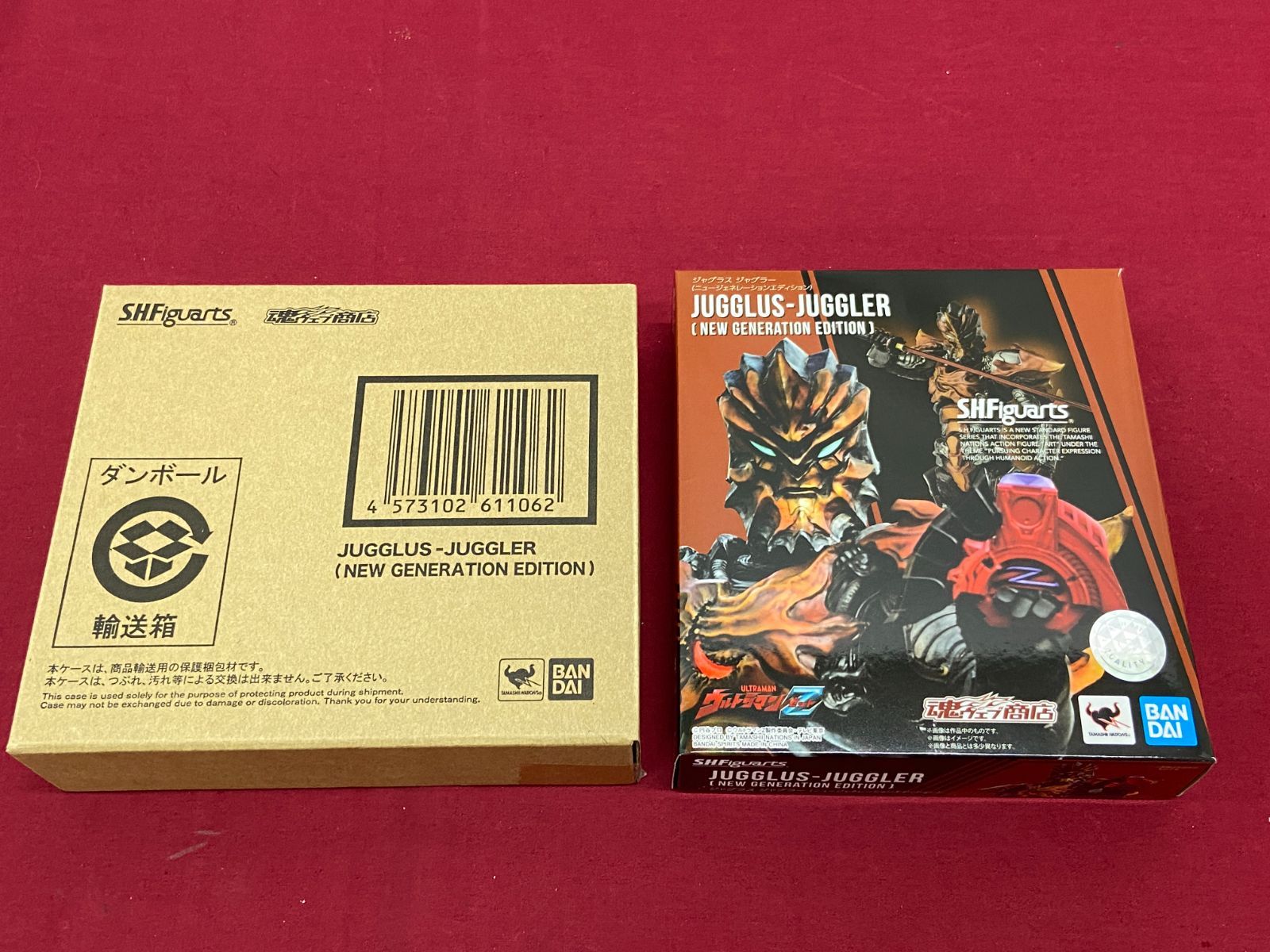 【カメ】【輸送箱付】S.H.Figuarts ジャグラス ジャグラーニュージェネレーションエディション ウルトラマンZ 魂ウェブ商店限定 フィギュア 707 Ultraman