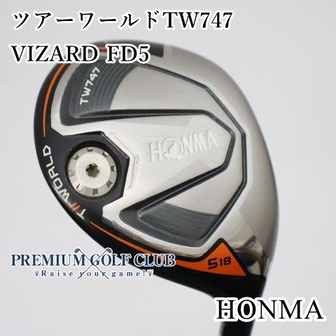 【中古】[Bランク] フェアウェイウッド ホンマ ツアーワールドTW747/VIZARD FD5/S/18[2714]