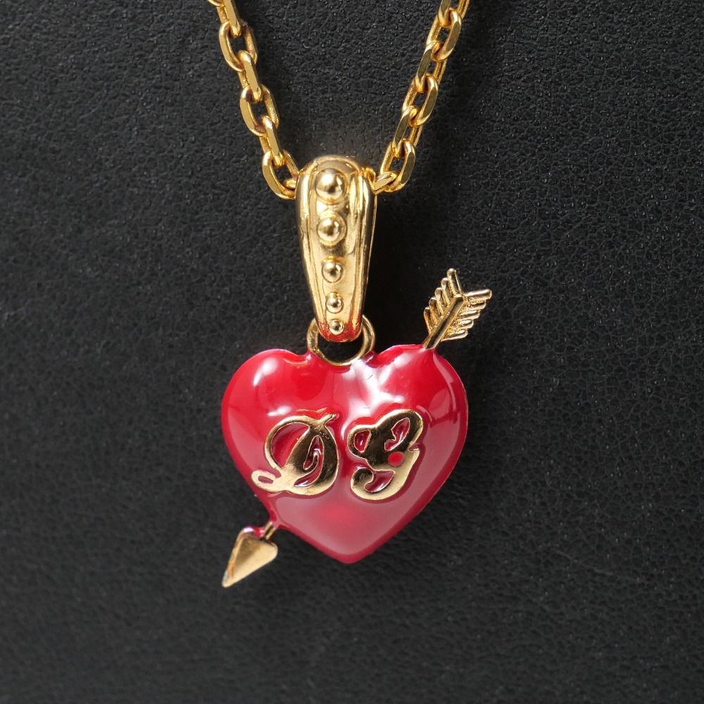 DOLCE&GABBANA ドルチェアンドガッバーナ ネックレス DG ハート
