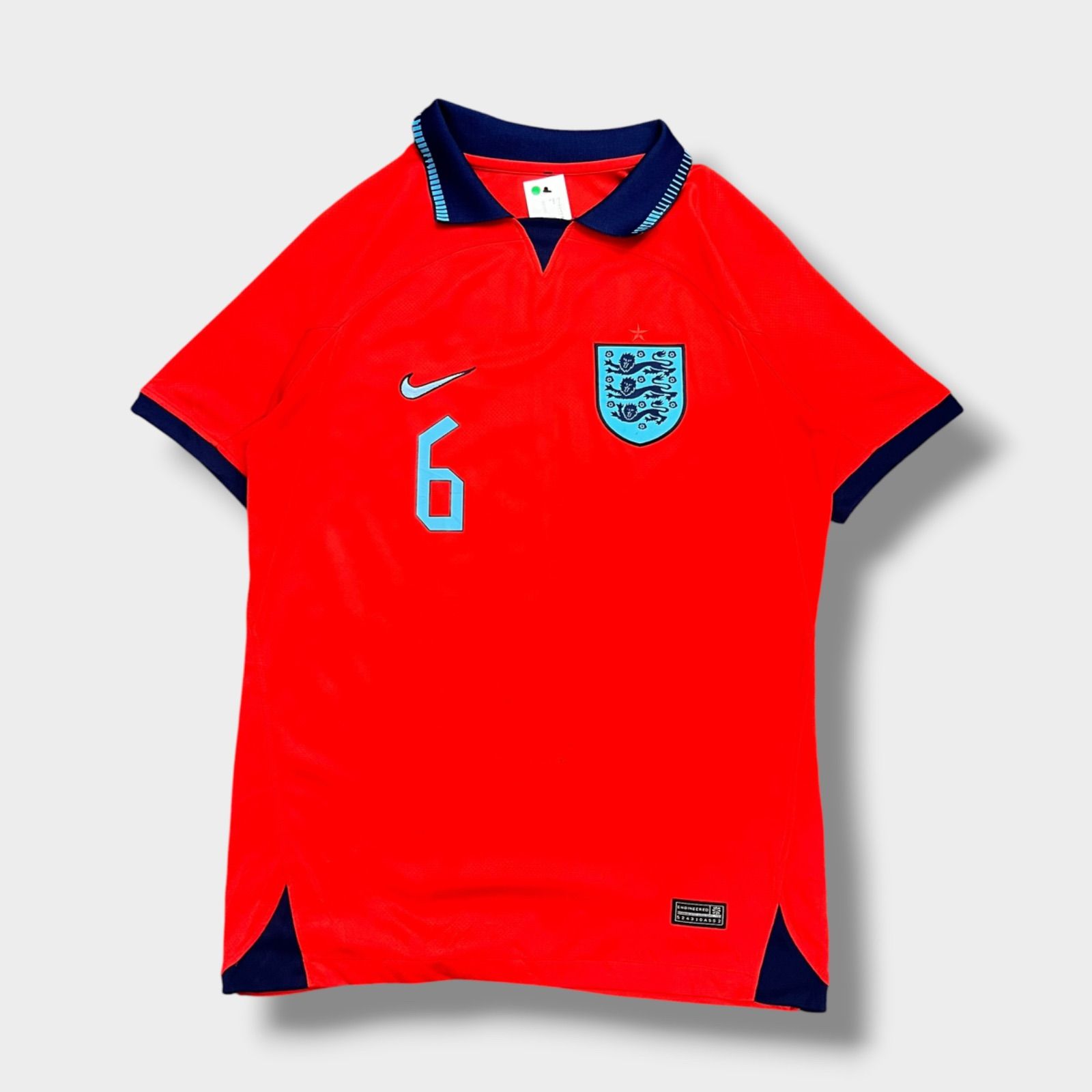 NIKE イングランド代表 MOORE #6 ユニフォーム S ゲームシャツ