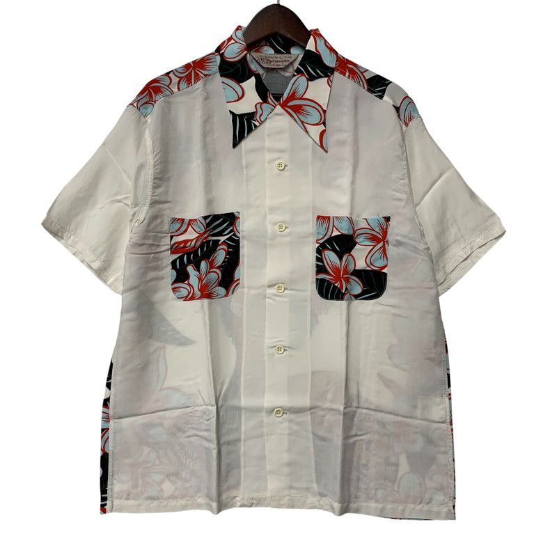 【中古美品】 SUN SURF サンサーフ SS38423 SPECIAL EDITION HULA GIRL SS SHIRT スペシャル エディション フラガール ショートスリーブ シャツ トップス 【145-260605-kh-01-izu】