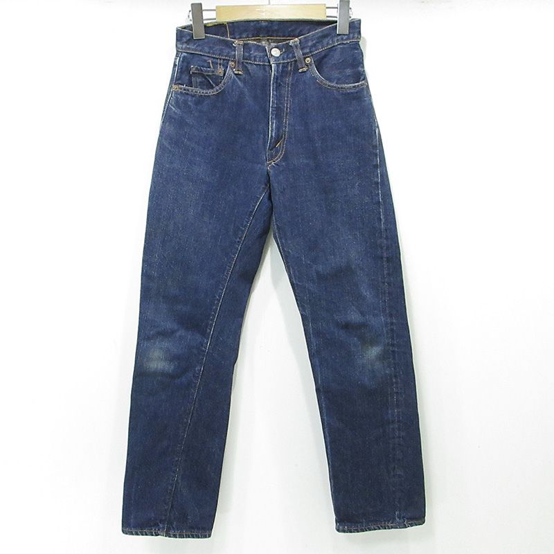 【三重本店】 中古 Levi's | リーバイス ジップフライデニムパンツ 60～70's 42TALONジップ 502-0117 ネイビー インディゴ サイズ：28 【107】