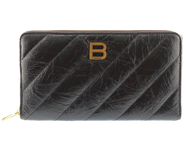 BALENCIAGA バレンシアガ クラッシュ コンチネンタル ウォレット