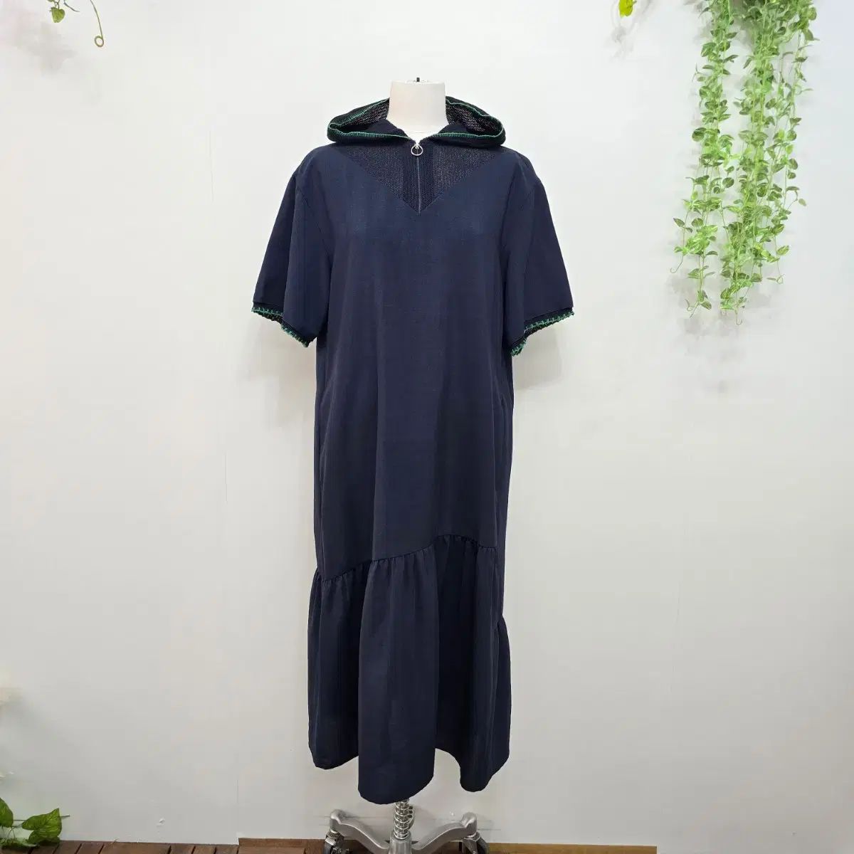 BENETTON 23'SS メッシュ ロング ONE PIECE