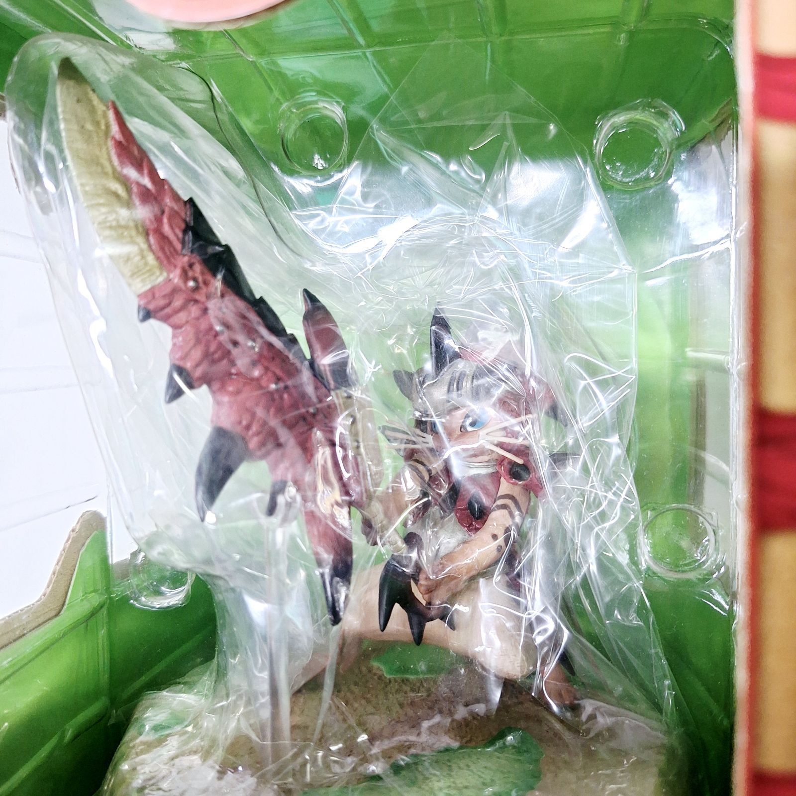 未開封☆一番くじ モンスターハンター オトモアイルー フィギュア 2個