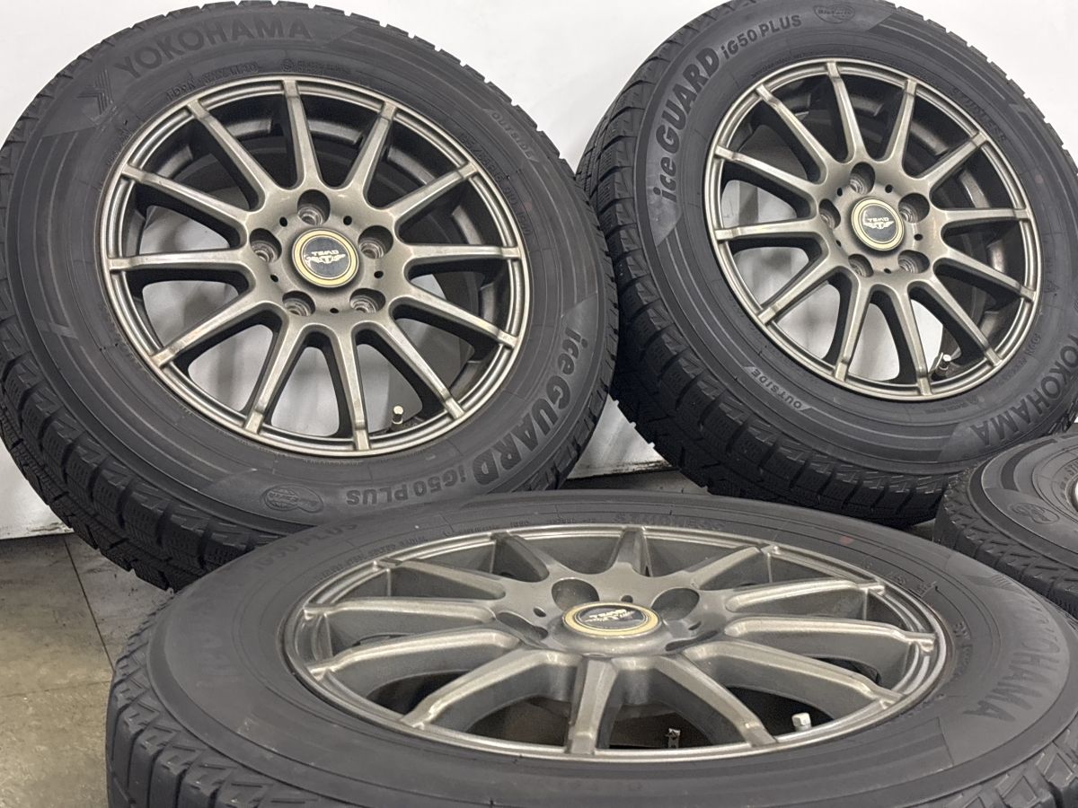 15インチ 6J スタッドレステッド 15in +52 PCD114.3 ヨコハマ アイス 