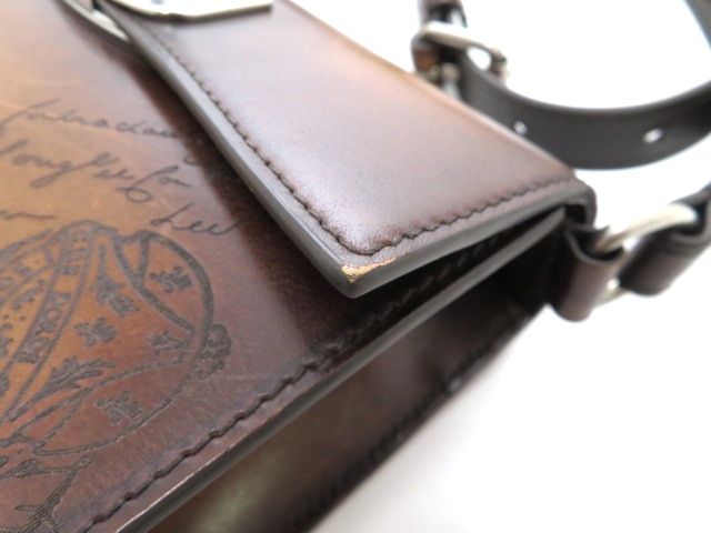 Berluti ベルルッティ エミーオ ポーチ オン ストラップ