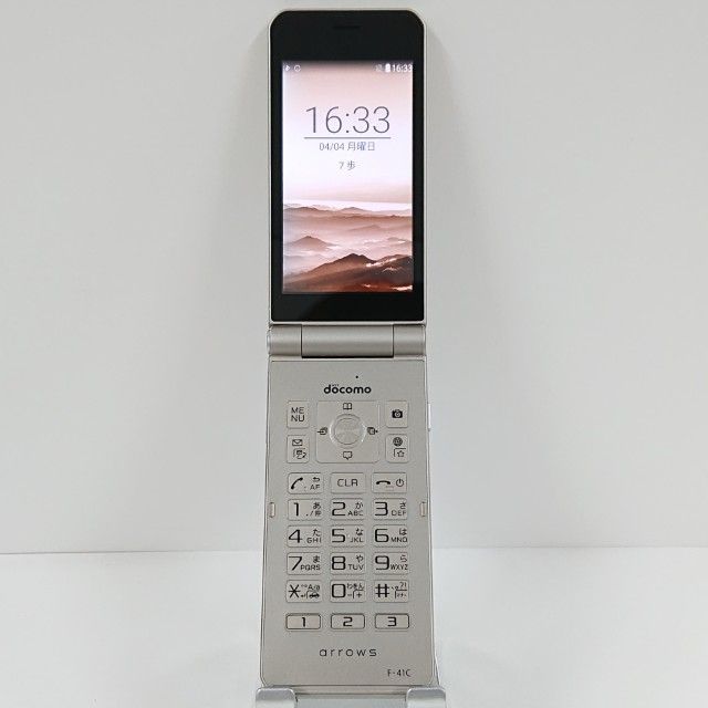 arrows ケータイ ベーシック F-41C ドコモ ゴールド 送料無料 本体 c20535