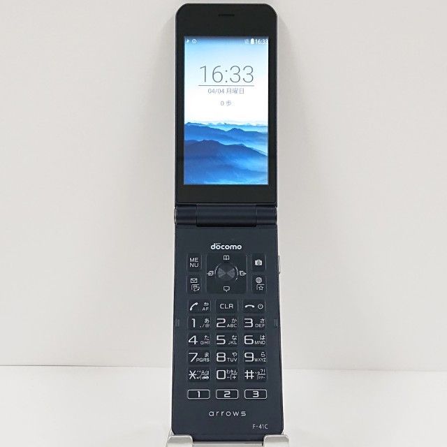 arrows ケータイ ベーシック F-41C ドコモ ネイビー 送料無料 本体 c20528