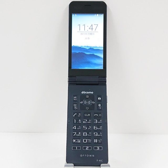 arrows ケータイ ベーシック F-41C ドコモ ネイビー 送料無料 本体 c20529