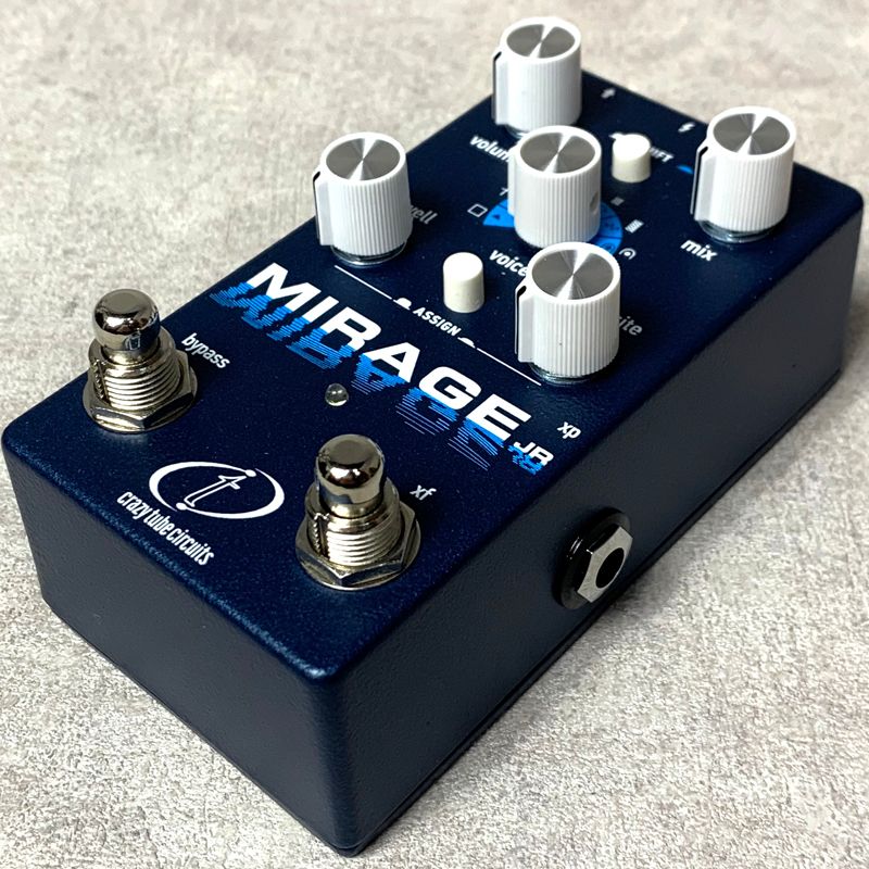 【加古川店】【楽器】 新品 Crazy Tube Circuits | クレイジーチューブサーキット エフェクター Mirage JR リバーブ リバーブ ネイビー 【472】