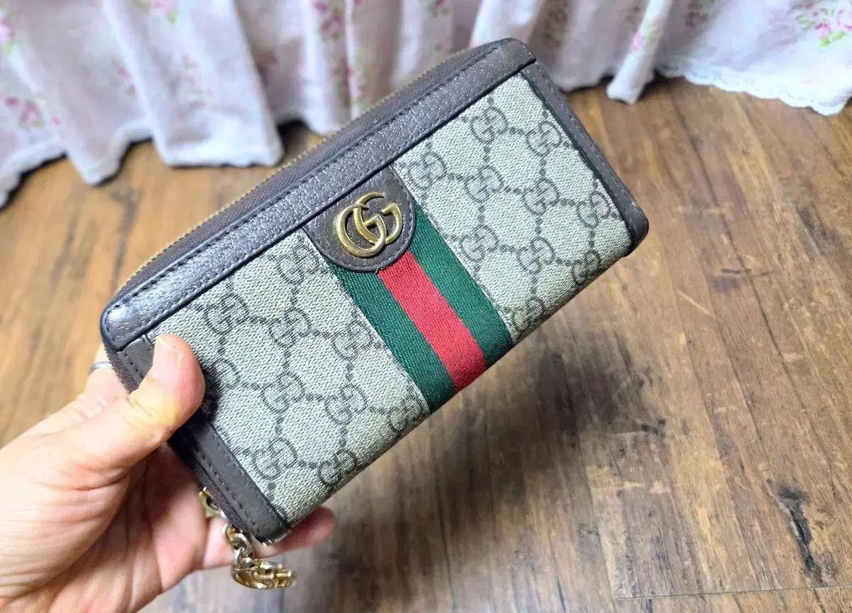 正規品 グッチ オフィディア GG シュプリーム 長財布