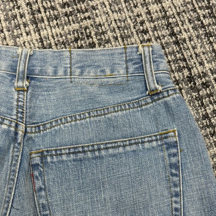 参考上代46,200円 未使用品 YOKE 25SS Bleach ＆ Over Dye Denim Wide