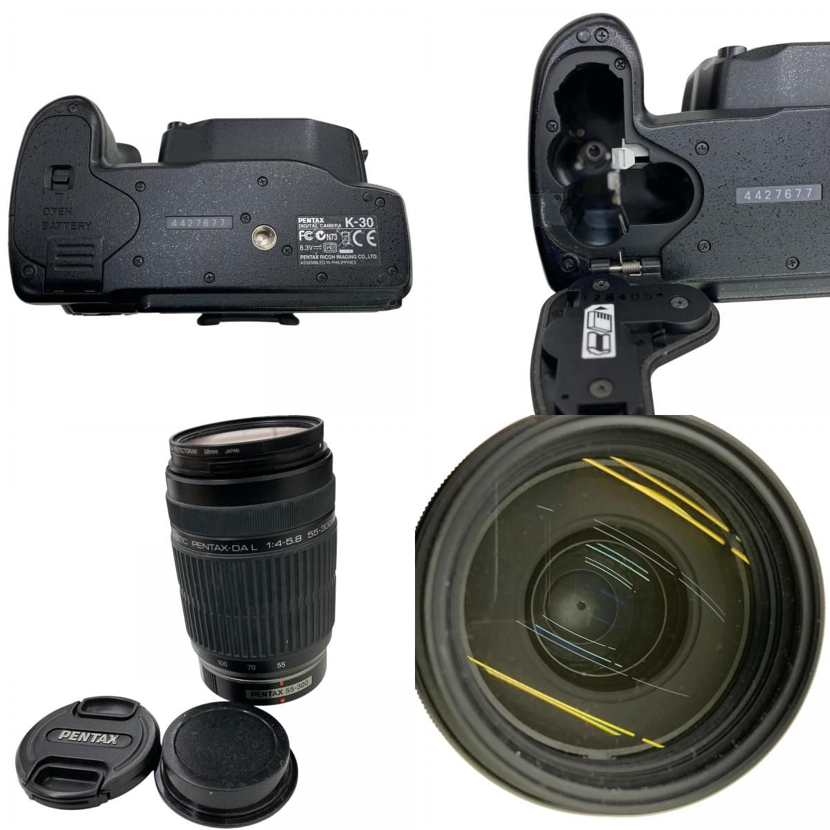 186000 動作未確認 PENTAX ペンタックス デジタル一眼レフカメラ K-30