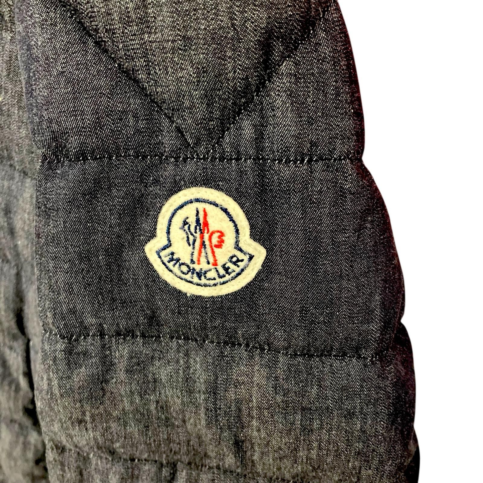 値下げモンクレール　ライトダウン 199990 現状品 MONCLER モンクレール ライトダウンジャケット ネイビー
