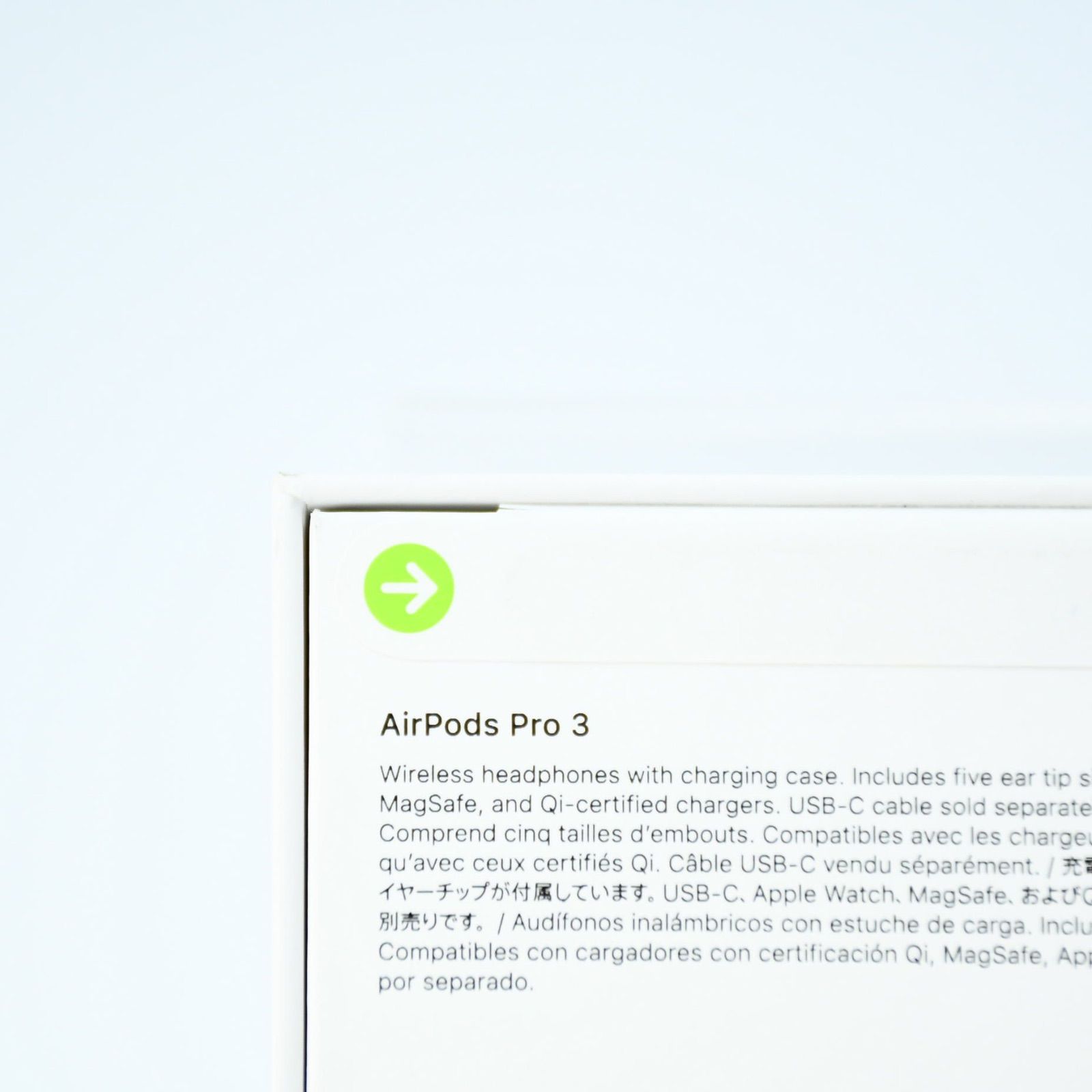 新品未開封＊Apple保証有り】AirPods Pro 3 MFHP4J/A A3063 - メルカリ