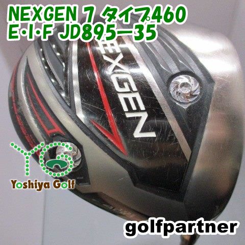 ドライバー ゴルフパートナー NEXGEN 7 タイプ460/E・I・F JD895ー35/1FLEX/9.5[149992]