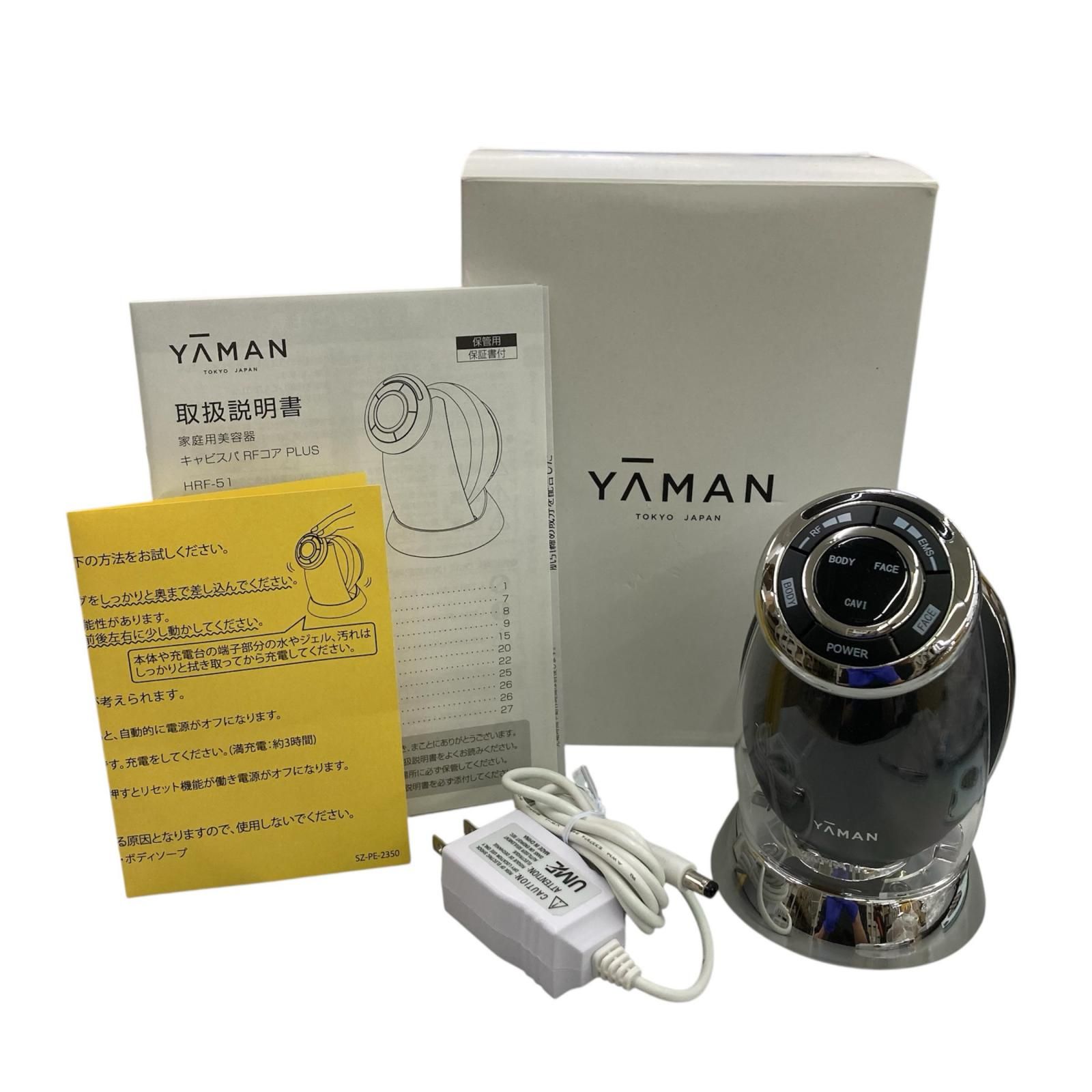 186000 現状品 YA-MAN ヤーマン キャビスパRFコア PLUS HRF₋51B ブラック