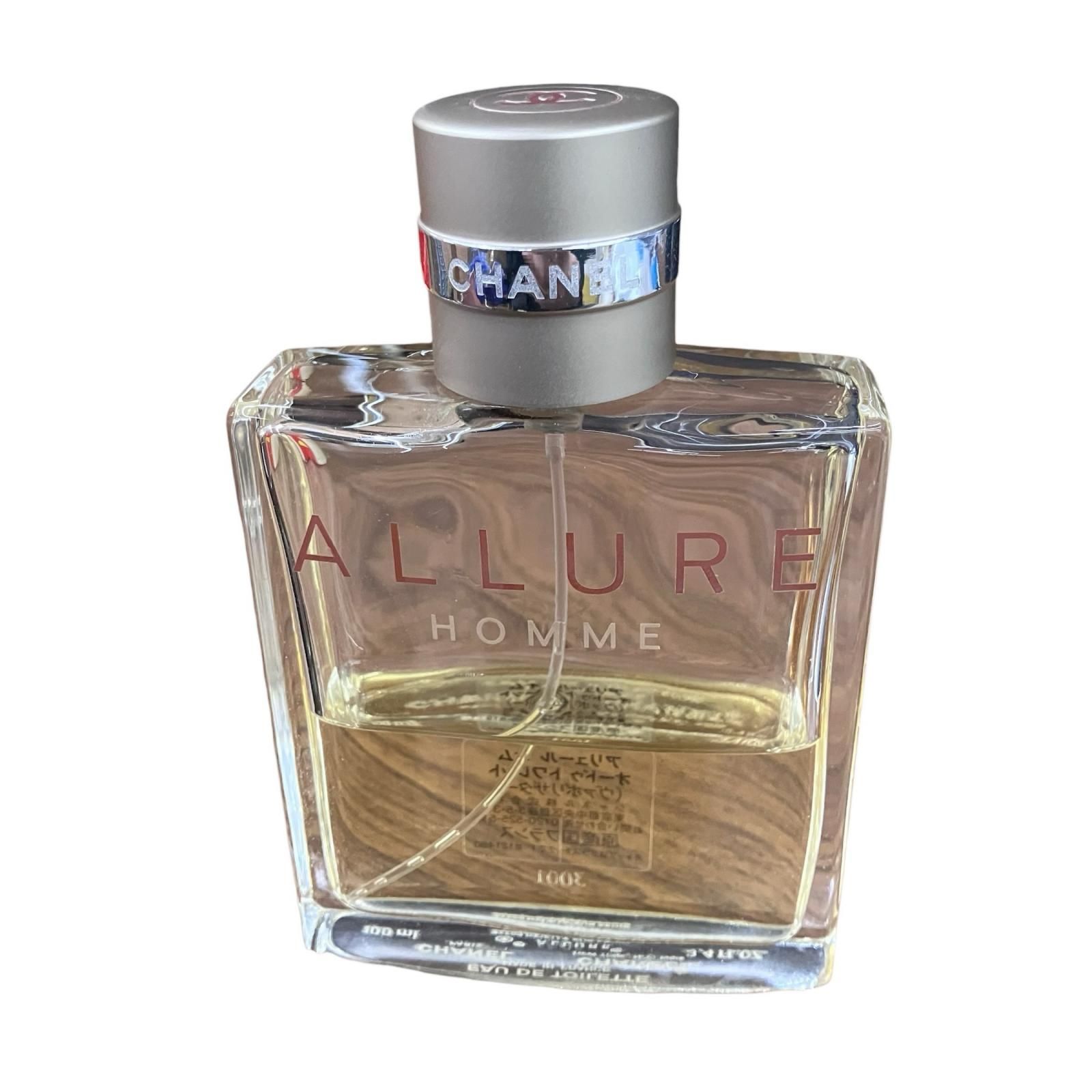 170550 CHANEL シャネル ALLURE HOMME EAU DE TOILETTE 100ml - メルカリ