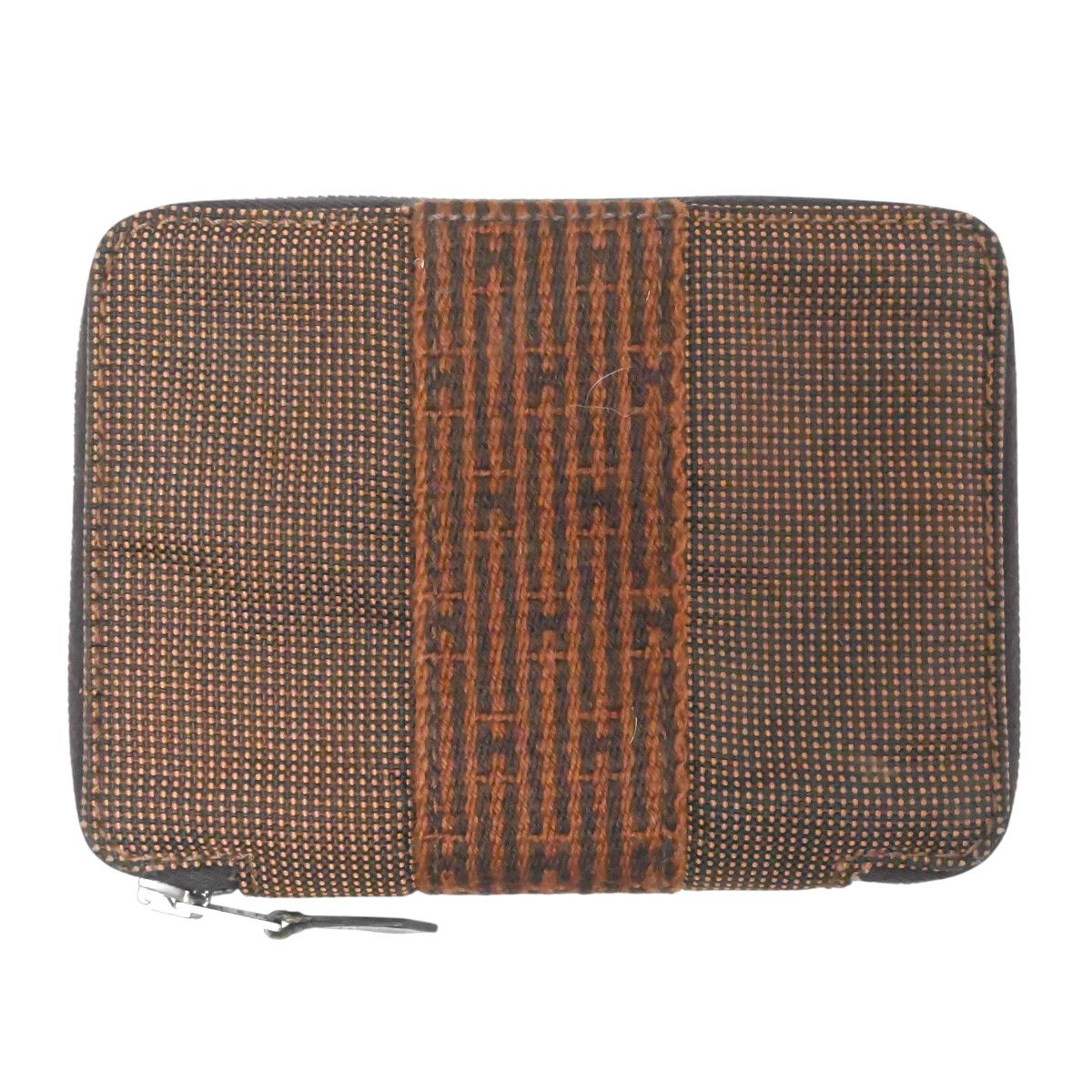 HERMES エルメス エールライン パースPM キャンバス ラウンド