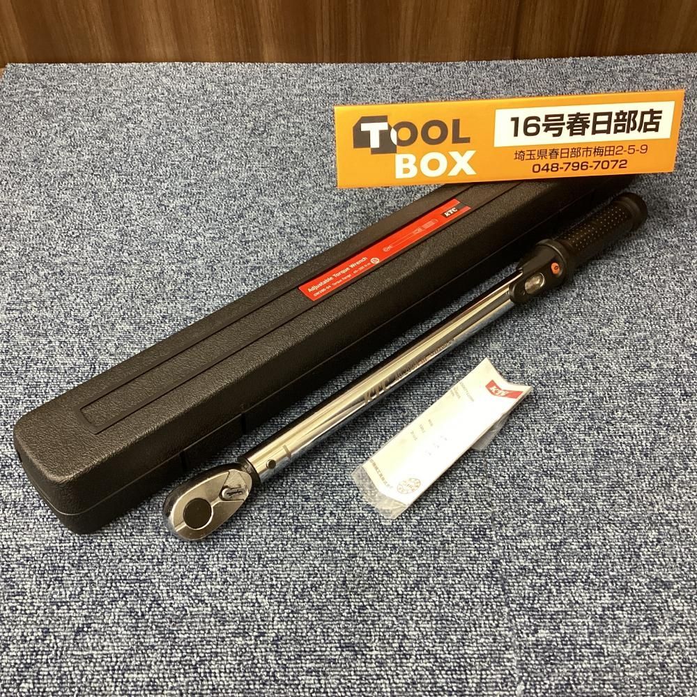 【中古】KTC/京都機械工具 GW200-04 12.7sq. プレセット型トルクレンチ ※精度不明・商品説明欄必読 【201】