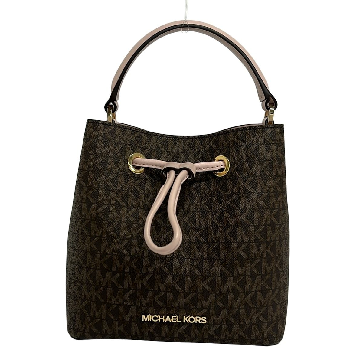 MICHAEL KORS(マイケルコース) ハンドバッグ美品 - ダークブラウン