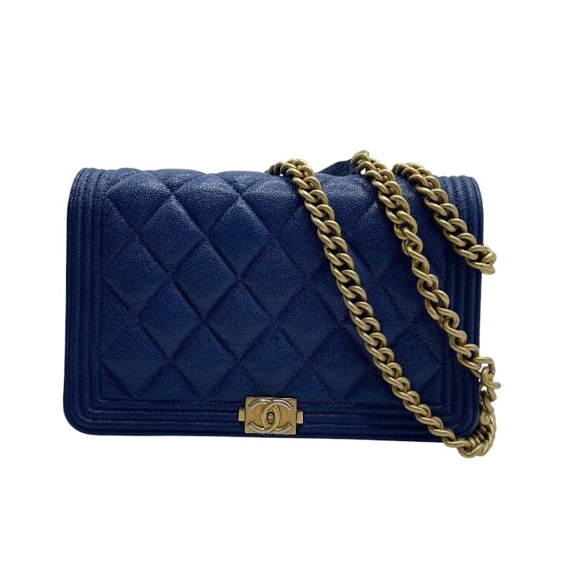 シャネル CHANEL ボーイシャネルチェーンウォレット A81969 28番台