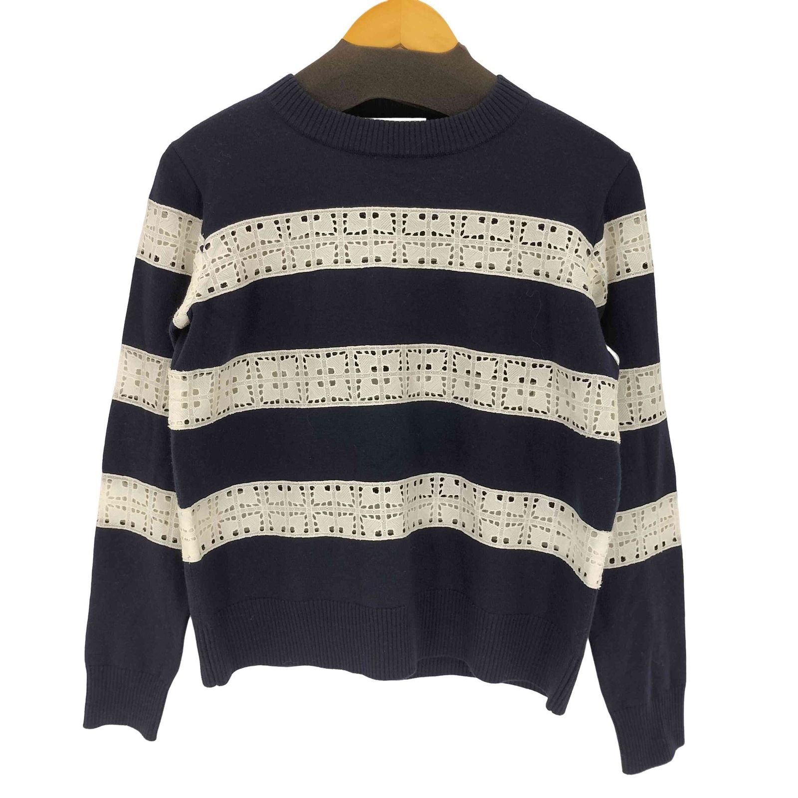 サカイラック　sacai luck レースジャケット　新品同様 サカイラック sacai luck ハート型レース ボーダーニット レディース