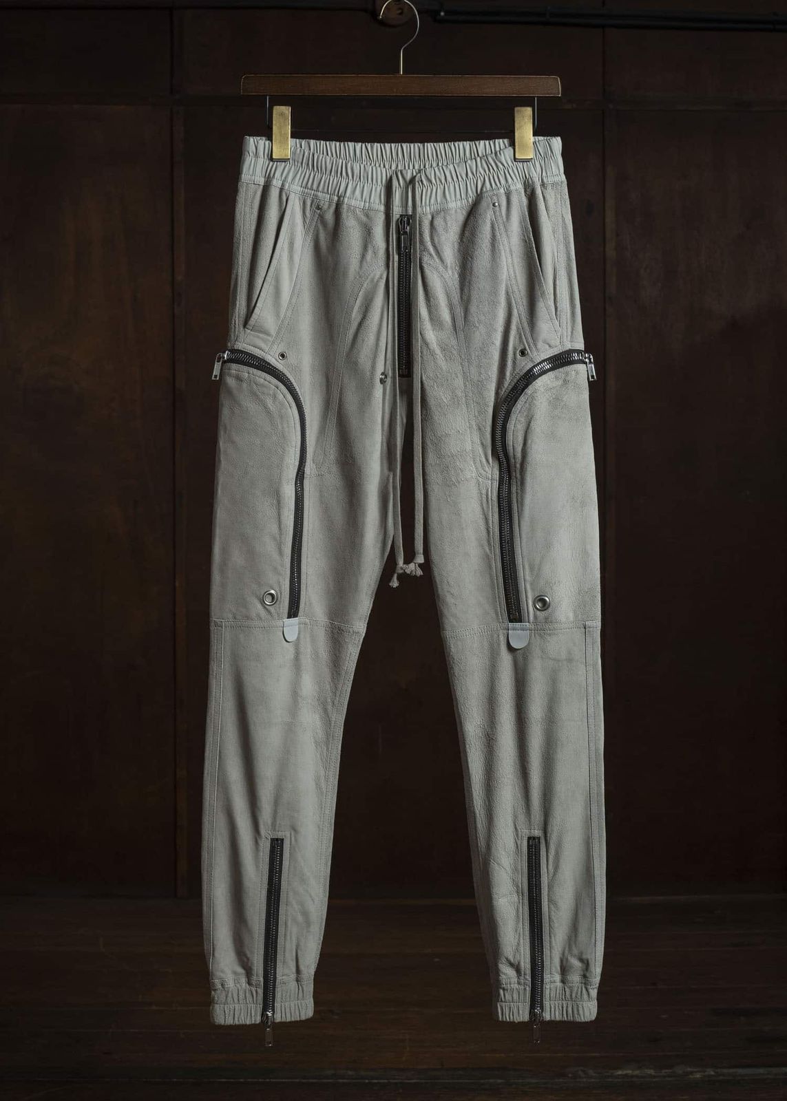 Rick Owens リックオウエンス 21SS レザーバウハウスカーゴ グレー