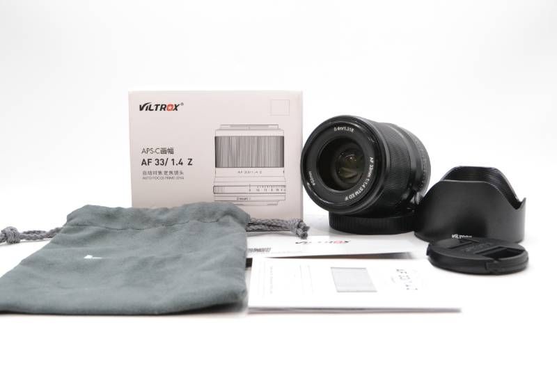 □【極美品】 ビルトロックス VILTROX AF 33mm F1.4 Z Nikon Zマウント