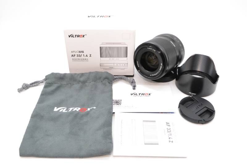 □【極美品】 ビルトロックス VILTROX AF 33mm F1.4 Z Nikon Zマウント