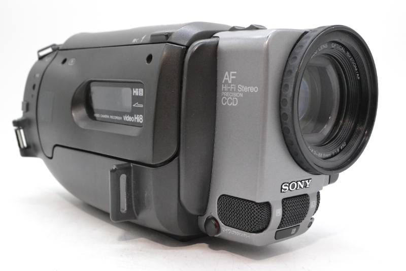 □【動作品】 ソニー SONY CCD-TR3000 Hi8 ビデオカメラ Handycam 22倍