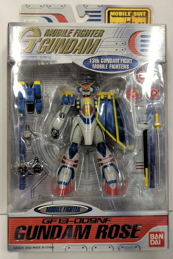 【絶版】機動武闘伝Gガンダム　MIA ガンダムローズ　GF13-009NF バンダイ MS in ACTION!!/MIA 機動武闘伝Gガンダム GF13-009NF