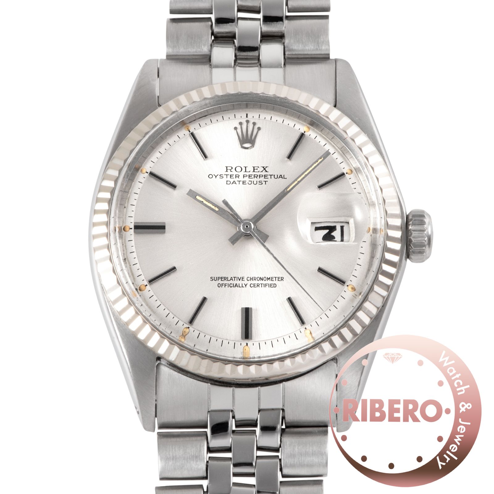 ROLEX ロレックス デイトジャスト 1601 1970年製 Tritium SS/WG【中古】