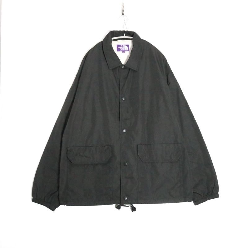 【中古A】メンズ XL ザノースフェイスパープルレーベル フィールド コーチ ジャケット THE NORTH FACE PURPLE LABEL Field Coach Jacket ブラック 黒 25SS N25SA085 中古A】メンズ XL ザノースフェイスパープルレーベル フィールド