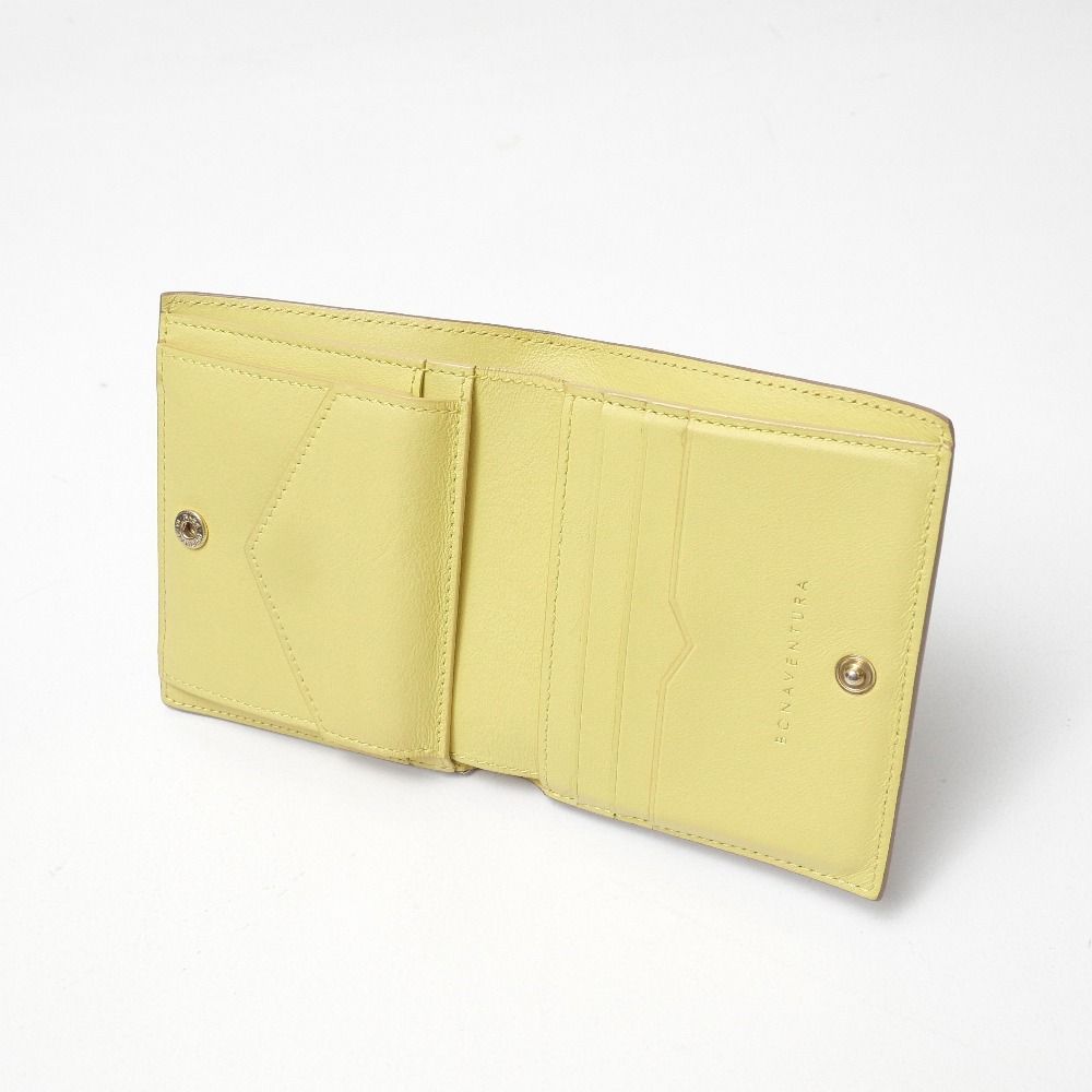 □美品□BONAVENTURA ボナベンチュラ BI-FOLD WALLET バイフォールド