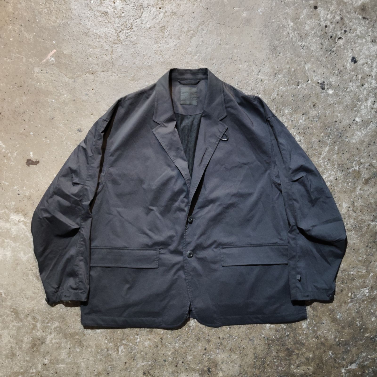 DAIWA PIER39 TECH LOOSE 2B JACKET BLACK S ダイワピアサーティー 