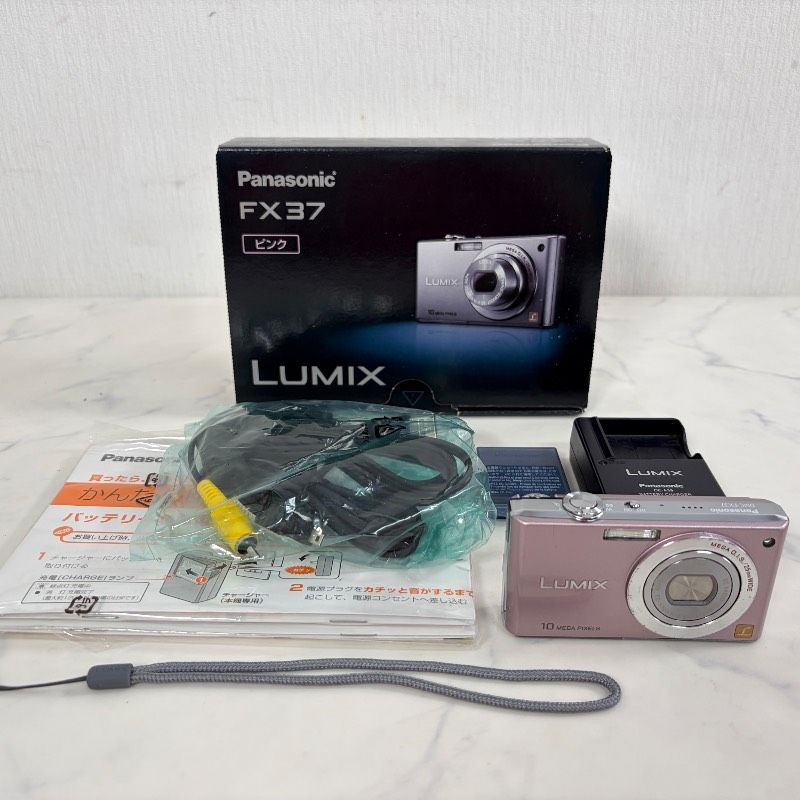 Panasonic LUMIX FX37 ピンク コンパクトデジタルカメラ 528K - メルカリ