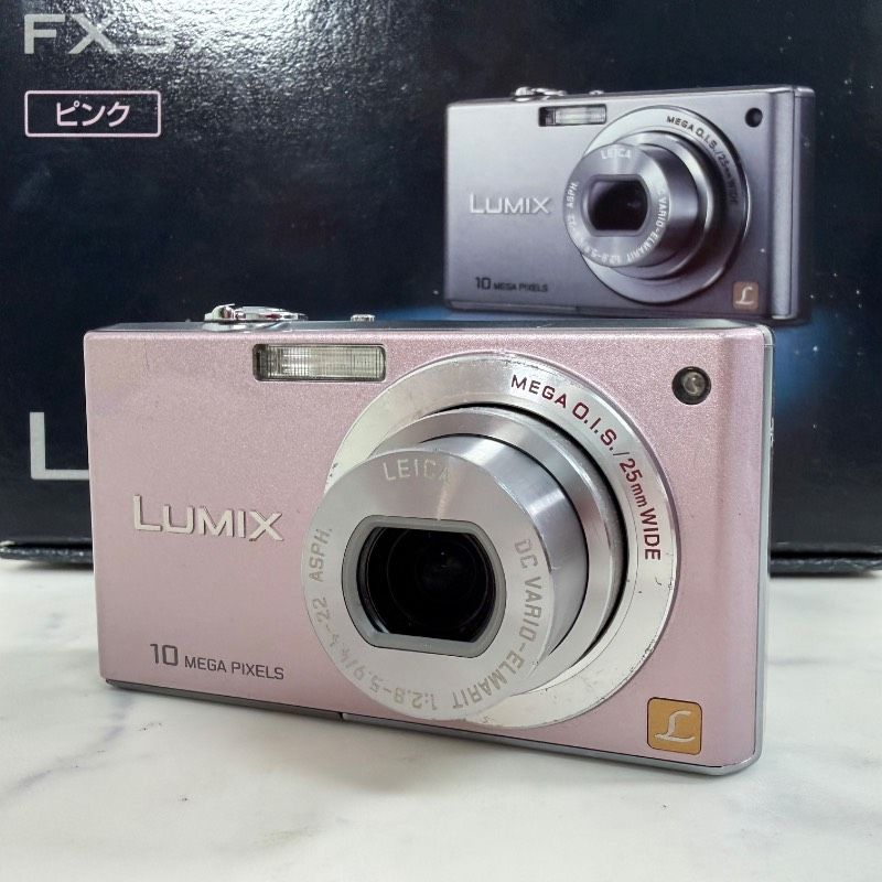 Panasonic LUMIX FX37 ピンク コンパクトデジタルカメラ 528K - メルカリ